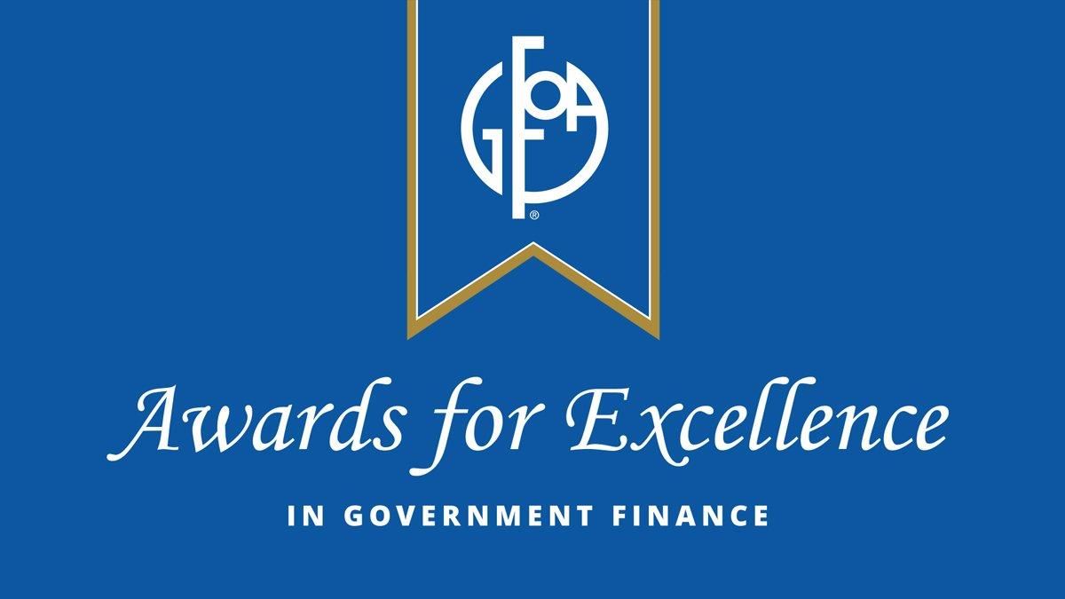 GFOA Awards for Excellence